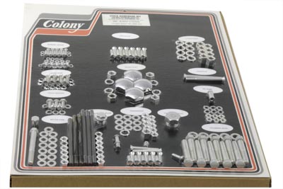 Stock Style Hardware Kit Cadmium for Harley EL 1936-1939
